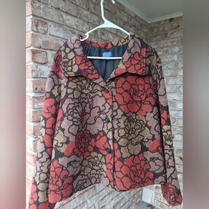 Pendleton Wool Floral Jacket